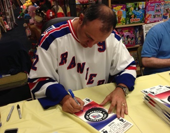 Stephane Matteau In-Store Signing Jersey at Cow Over The Moon Toys and Sports Memorabilia