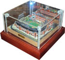 Baltimore Orioles Cambden Yards Replica Stadium with Display Case Autograph teams Memorabilia On Main Street, Click Image for More Info!