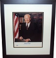 President Gerald Ford Autograph Sports Memorabilia On Main Street, Click Image for More Info!