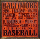 Baltimore Orioles Autograph teams Memorabilia On Main Street, Click Image for More Info!
