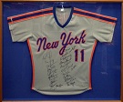 1986 New York Mets World Series Champion Team Autograph Sports Memorabilia On Main Street, Click Image for More Info!