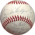 1971 New York Mets w/ Gil Hodges Autograph Sports Memorabilia On Main Street, Click Image for More Info!