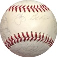 1975 New York Mets w/ Yogi Berra and Tom Seaver Autograph teams Memorabilia On Main Street, Click Image for More Info!