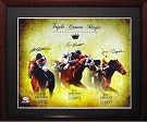 Secretariat, Affirmed, Seattle Slew Ron Turcotte, Steve Cauthen & Jean Cruguet Gift from Gifts On Main Street, Cow Over The Moon Gifts, Click Image for more info!