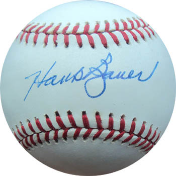 Hank Bauer Autograph Sports Memorabilia from Sports Memorabilia On Main Street, sportsonmainstreet.com