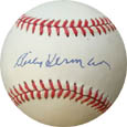 Billy Herman Autograph Sports Memorabilia from Sports Memorabilia On Main Street, sportsonmainstreet.com, Click Image for more info!