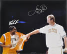 Magic Johnson and Larry Bird Autograph teams Memorabilia On Main Street, Click Image for More Info!