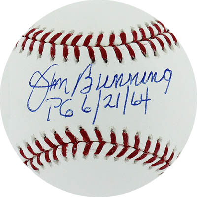 Jim Bunning Autograph Sports Memorabilia from Sports Memorabilia On Main Street, sportsonmainstreet.com