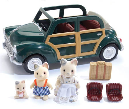 Calico Critters Convertible Coupe Toy, from Toys On Main Street, Cow ...