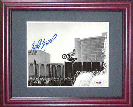 Evel Knievel Autograph Sports Memorabilia from Sports Memorabilia On Main Street, sportsonmainstreet.com
