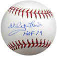 Whitey Ford Autograph Sports Memorabilia On Main Street, Click Image for More Info!