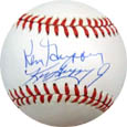 Ken Griffey Jr. and Sr. Autograph Sports Memorabilia On Main Street, Click Image for More Info!