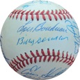 17 MLB Players w HOFer's Eddie Mathews, Bob Feller, Bob Gibson, Robin Roberts Plus Gift from Gifts On Main Street, Cow Over The Moon Gifts, Click Image for more info!