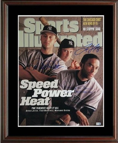 New York Yankees Derek Jeter, Tino Martinez, And Mariano Sports