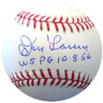 Don Larsen Perfect Game Autograph Sports Memorabilia from Sports Memorabilia On Main Street, sportsonmainstreet.com, Click Image for more info!