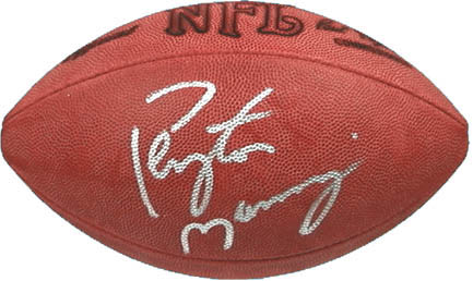 Peyton Manning Autograph Sports Memorabilia from Sports Memorabilia On Main Street, sportsonmainstreet.com