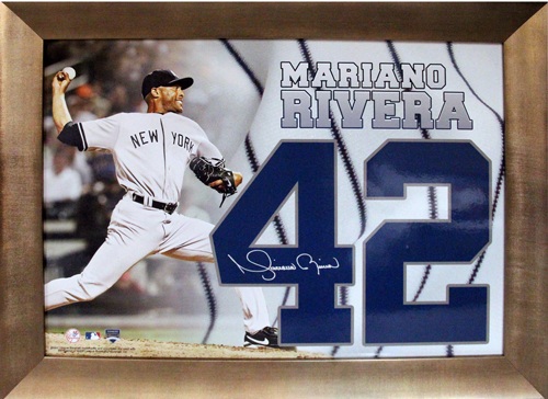 Mariano Rivera Autograph Sports Memorabilia from Sports Memorabilia On Main Street, sportsonmainstreet.com