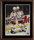 Mark Messier and Adam Graves Autograph Sports Memorabilia On Main Street, Click Image for More Info!