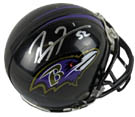 Ray Lewis Autograph teams Memorabilia On Main Street, Click Image for More Info!