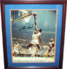 Willis Reed Autograph teams Memorabilia On Main Street, Click Image for More Info!