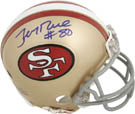 Jerry Rice Autograph Sports Memorabilia from Sports Memorabilia On Main Street, sportsonmainstreet.com, Click Image for more info!