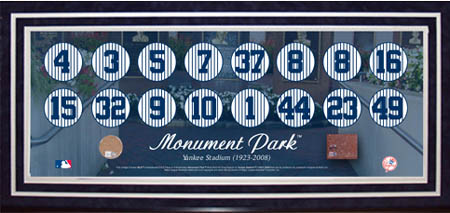 New York Yankee Stadium Autograph Sports Memorabilia from Sports Memorabilia On Main Street, sportsonmainstreet.com